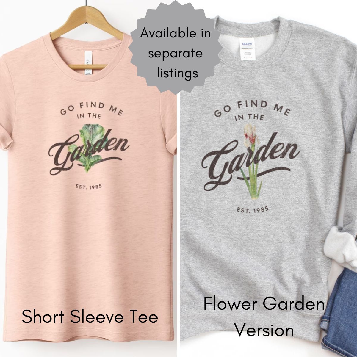 Find me in the Garden - Gardener's Sweatshirt | Unisex Heavy Blend Crewneck Sweatshirt| Farmer's Market sweatshirt | Vegetable Garden shirt |Homestead Sweatshirt | Vegetable Lover's