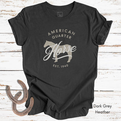 American Quarter Horse Light Weight Unisex Jersey T-shirt