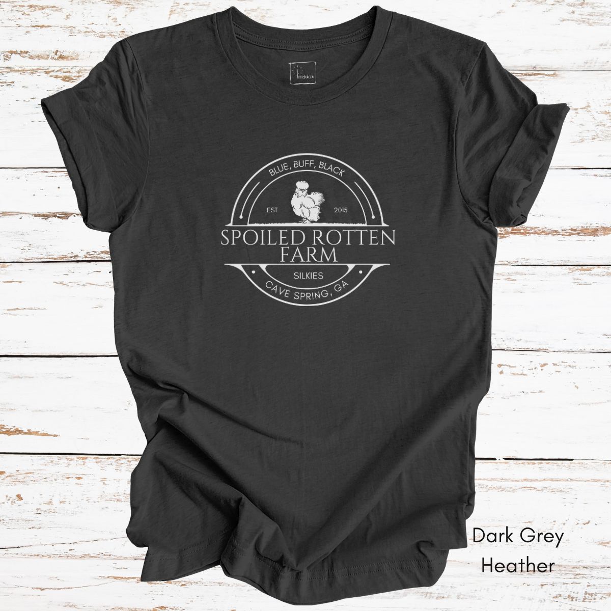 CUSTOM  Silkie Chicken Farm Light Weight Unisex Jersey T-shirt