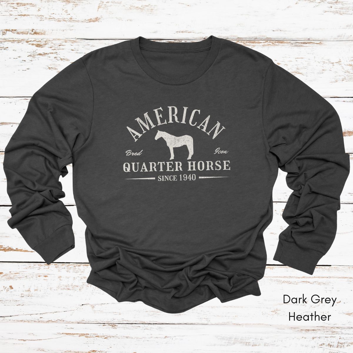 American Quarter Horse Long Sleeve Unisex T-shirt