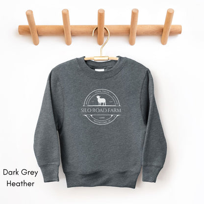 Custom Sheep Lamb Farm YOUTH/KIDS Crewneck Sweatshirt