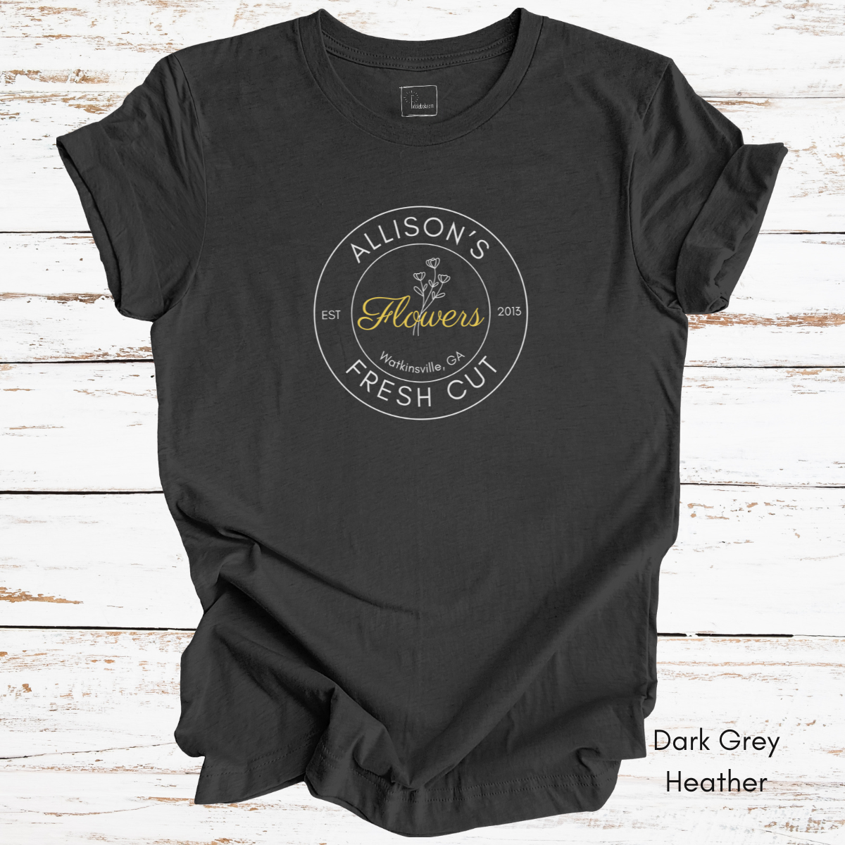 Custom Fresh Cut Flower Farm Light Weight Jersey T-shirt