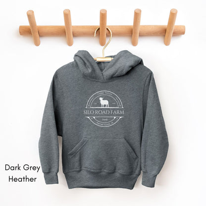 Custom Sheep Farm YOUTH/KIDS Heavy Blend Hooded Sweatshirt