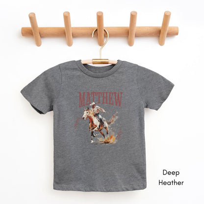 CUSTOM Cowboy KIDS/YOUTH Unisex t-shirt