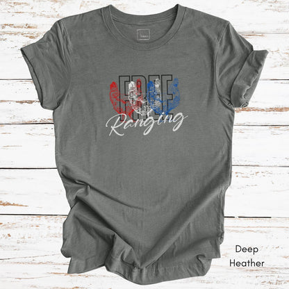 Free Ranging  - Unisex Jersey Light Weight T-shirt