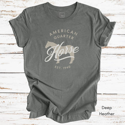 American Quarter Horse Light Weight Unisex Jersey T-shirt