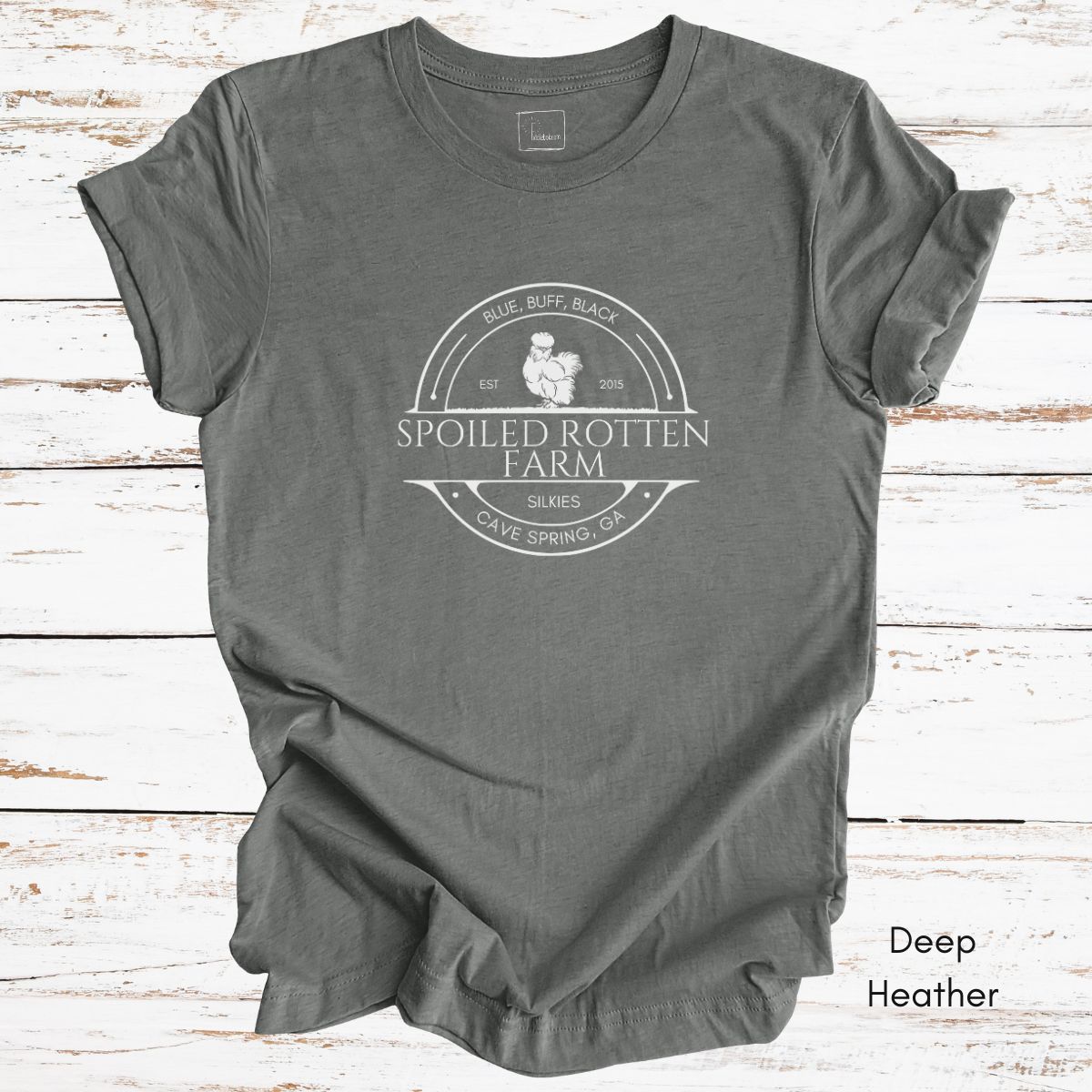 CUSTOM  Silkie Chicken Farm Light Weight Unisex Jersey T-shirt