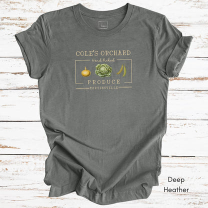 Custom Vegetable Produce Farm Lightweight Jersey Unisex T-shirt
