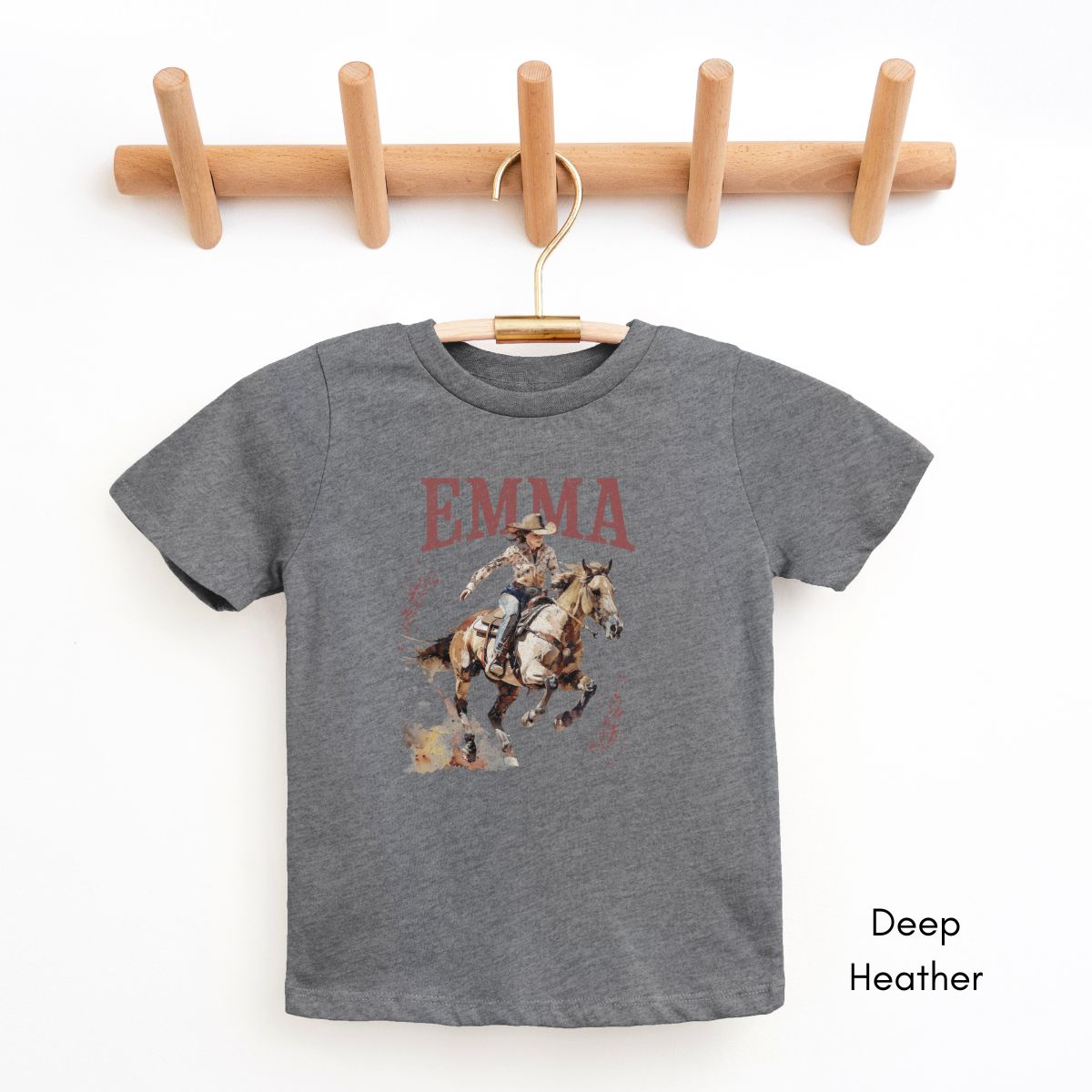 CUSTOM Cowgirl KIDS/YOUTH Unisex Light Weight Tshirt