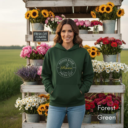 CUSTOM Flower Farm HOODIE Unisex Heavy blend Hooded Sweatshirt