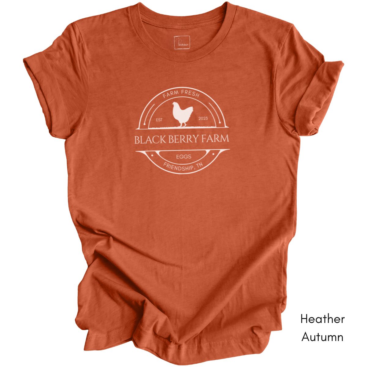 Custom Egg Farm Unisex Jersy Light Weight Tee Dark Colors