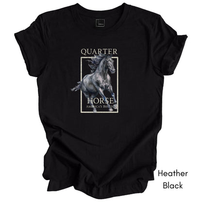 Quarter Horse America's Breed Unisex Jersey Light Weight Tee