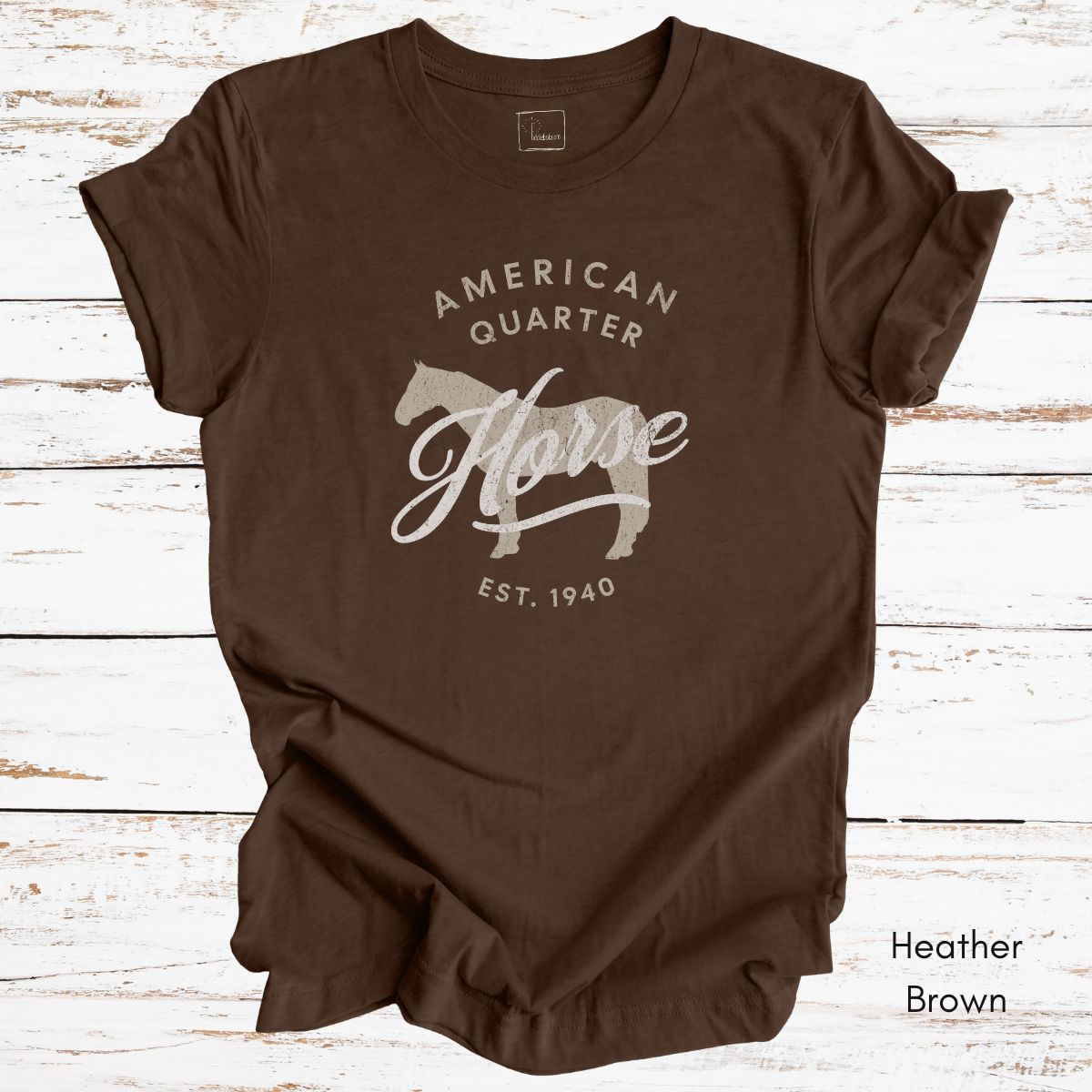 American Quarter Horse Light Weight Unisex Jersey T-shirt