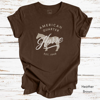 American Quarter Horse Light Weight Unisex Jersey T-shirt