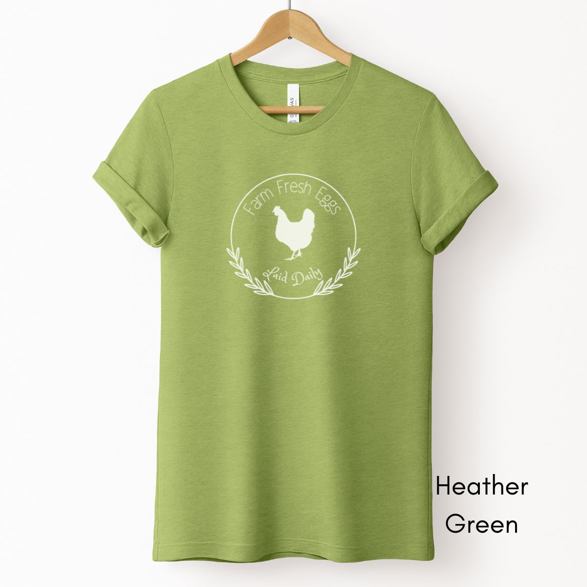 Farm Fresh Eggs Tee | Unisex Jersey Short Sleeve Tee | Farm Life T-shirt | Chickens and Eggs Tee | Farmer's Market Tshirt