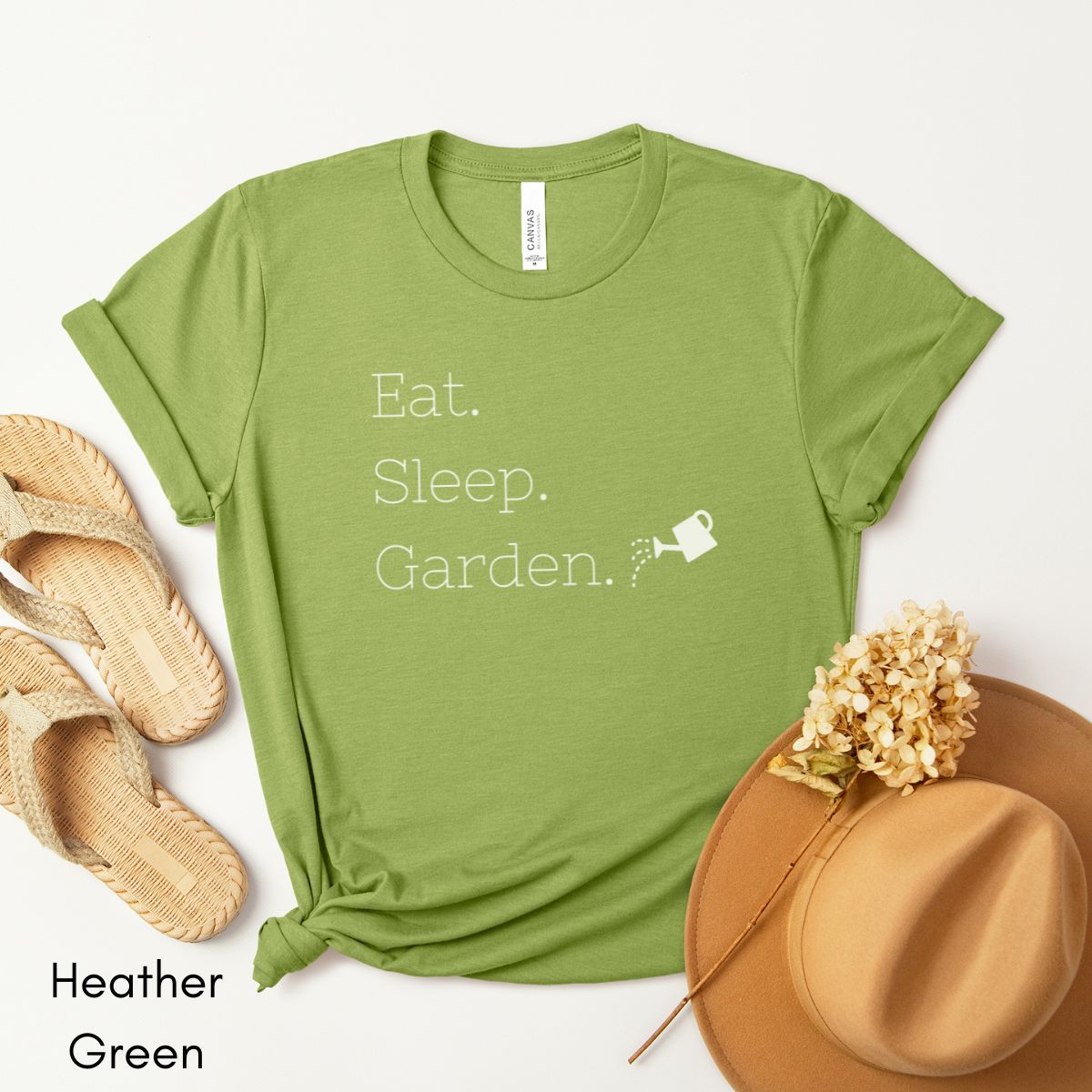 Eat Sleep Garden Tee | Unisex Jersey Short Sleeve Tee | Farm Life T-shirt | Gardener Tee | Horticulture Tee | Farmer tshirt | Homesteading