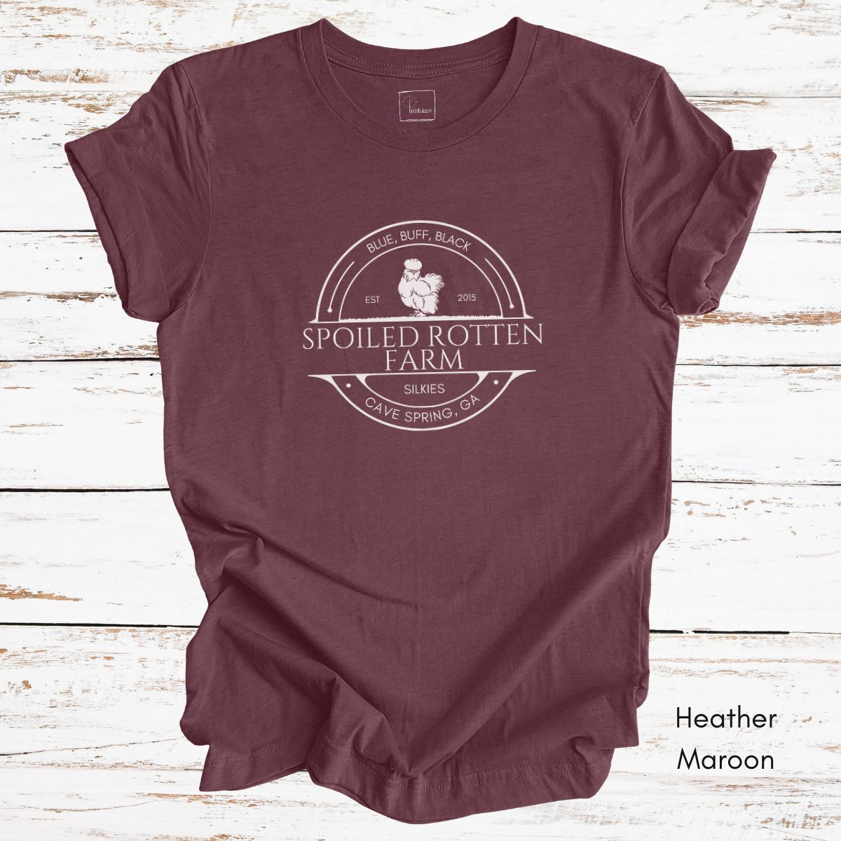 CUSTOM  Silkie Chicken Farm Light Weight Unisex Jersey T-shirt