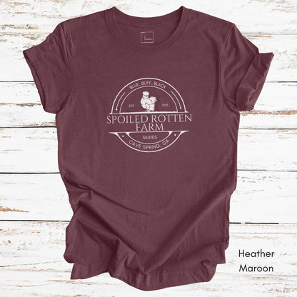 CUSTOM  Silkie Chicken Farm Light Weight Unisex Jersey T-shirt