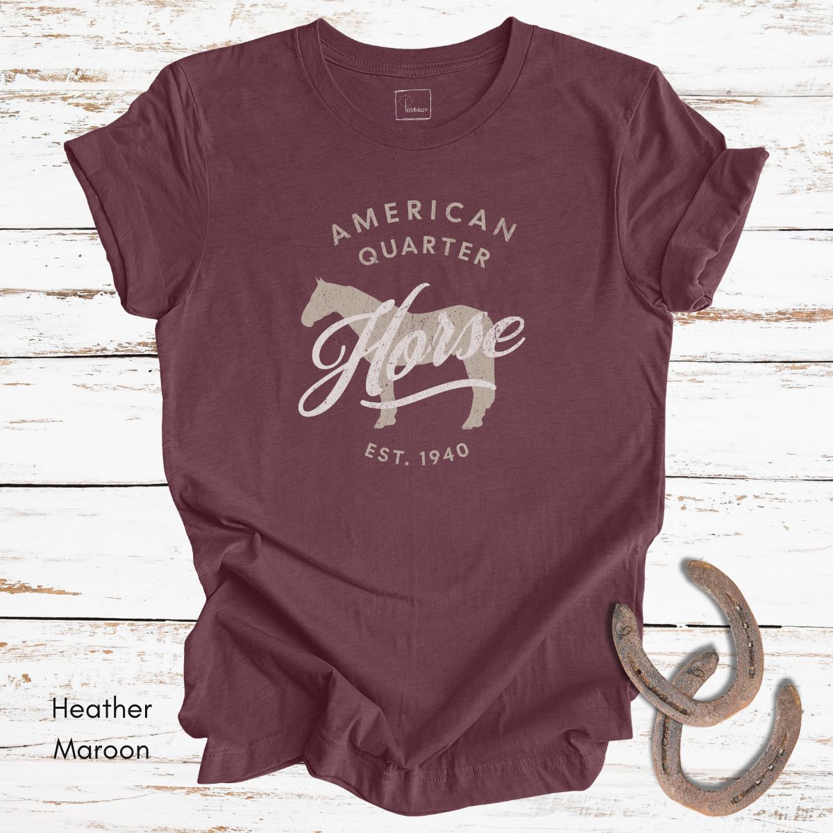 American Quarter Horse Light Weight Unisex Jersey T-shirt