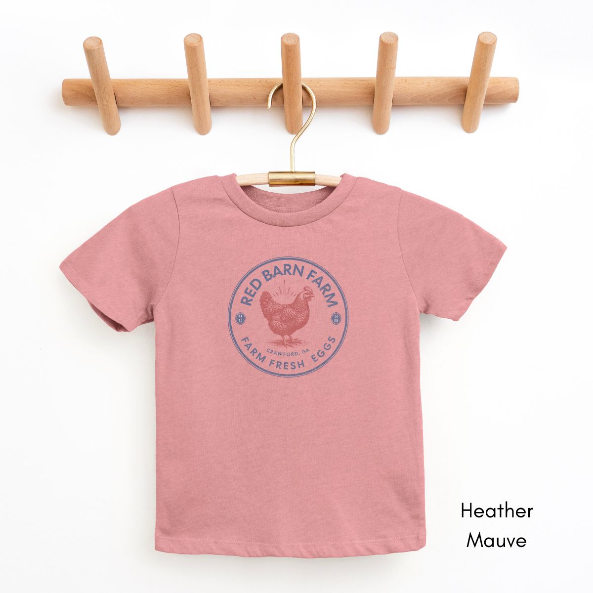 Custom YOUTH/KIDS Custom Egg Farm Patriotic Style Short Sleeve Light Weight Unisex Tee