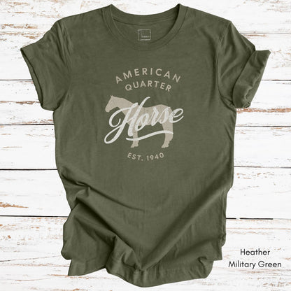 American Quarter Horse Light Weight Unisex Jersey T-shirt