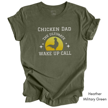 Chicken Dad Unisex Jersey Light Weight T-shirt