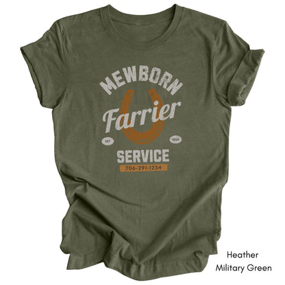 Farrier Personalized Unisex Light Weight Jersey Tshirt