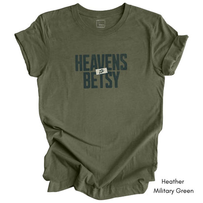 Heavens to Betsy Unisex Jersey Short Sleeve Light Weight T-shirt