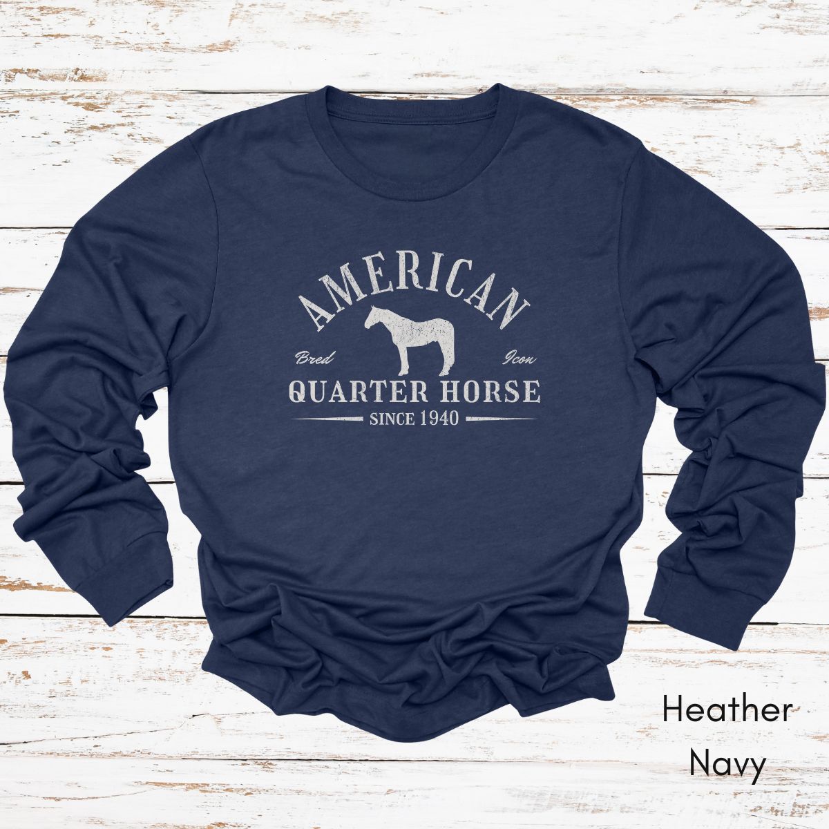 American Quarter Horse Long Sleeve Unisex T-shirt