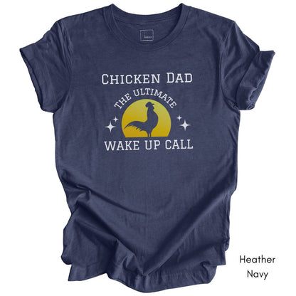 Chicken Dad Unisex Jersey Light Weight T-shirt