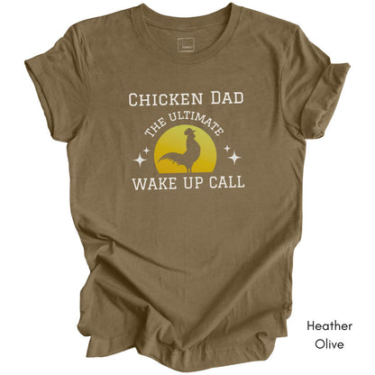 Chicken Dad Unisex Jersey Light Weight T-shirt