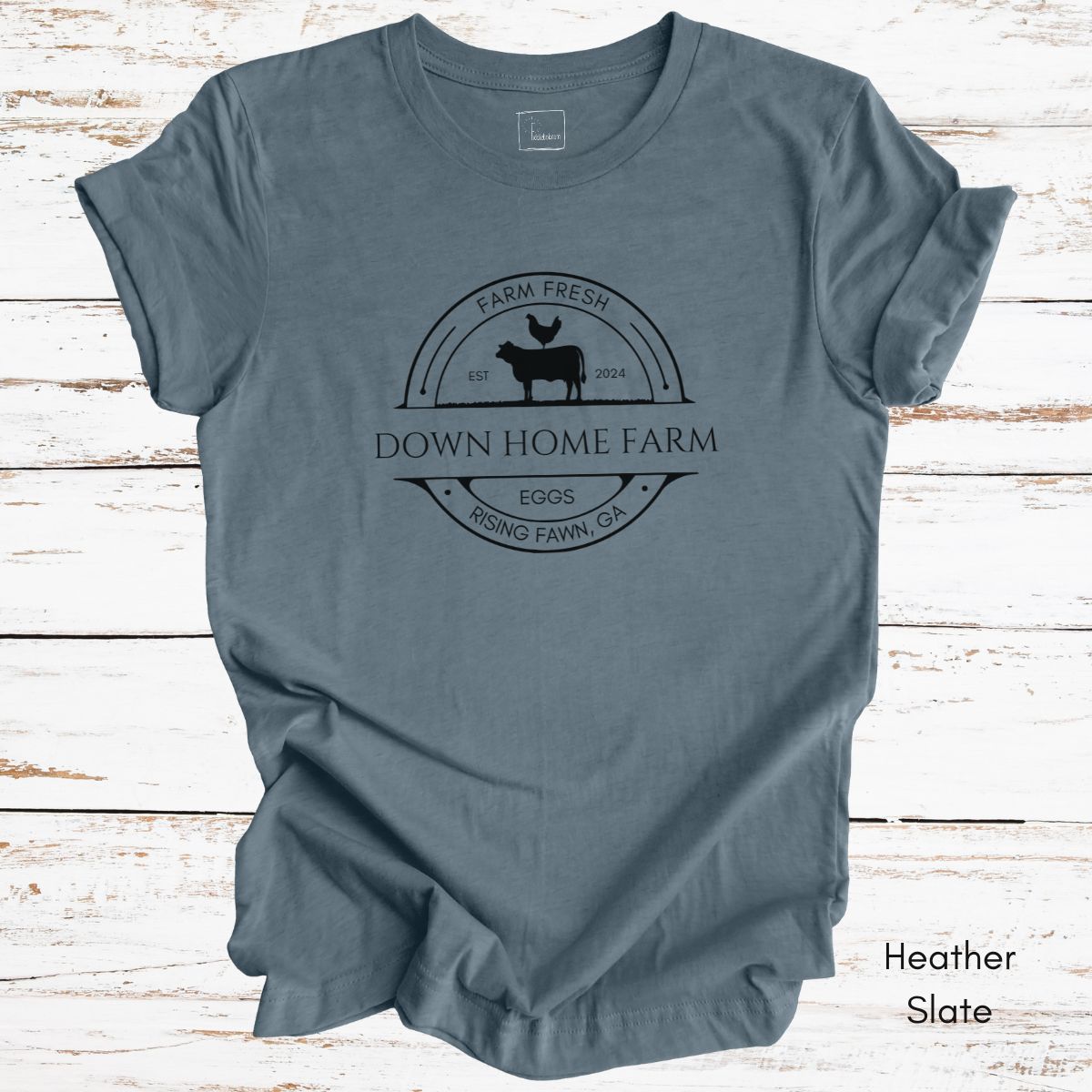 CUSTOM  Egg/Cattle Farm Light Weight Unisex Jersey T-shirt