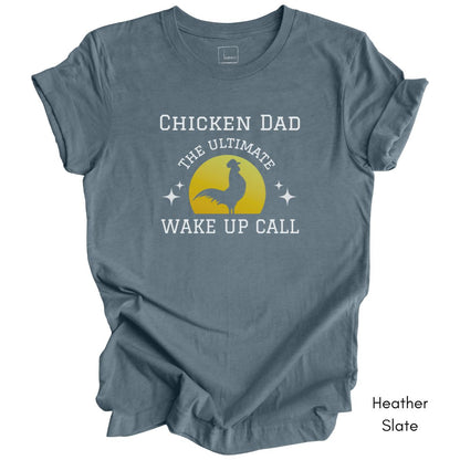 Chicken Dad Unisex Jersey Light Weight T-shirt
