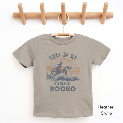 My First Rodeo TODDLER Unisex Light Weight Jersey T-shirt