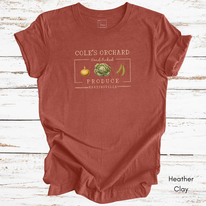 Custom Vegetable Produce Farm Lightweight Jersey Unisex T-shirt