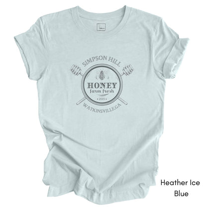 Custom Honeybee Farm Unisex Jersey Light Weight Tshirt