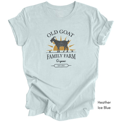 Custom Family Goat Farm Light Weight Unisex Jersey T-shirt