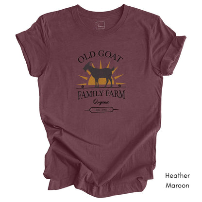 Custom Family Goat Farm Light Weight Unisex Jersey T-shirt