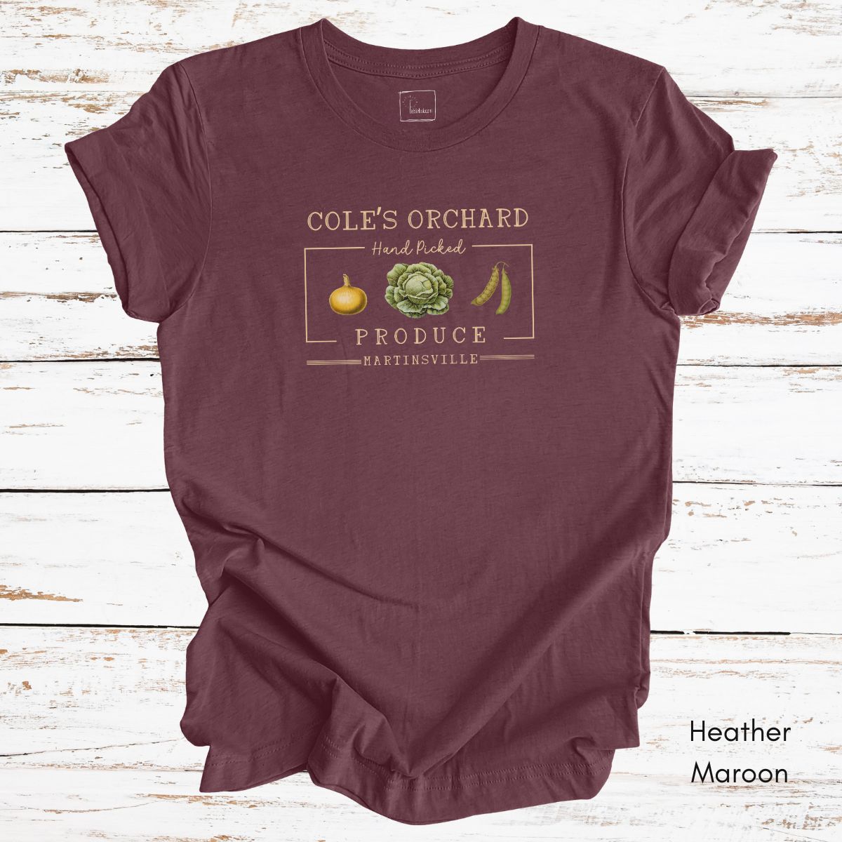 Custom Vegetable Produce Farm Lightweight Jersey Unisex T-shirt