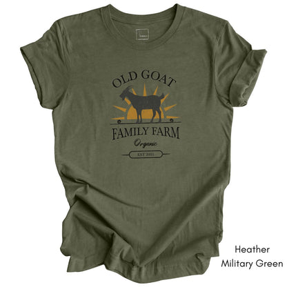 Custom Family Goat Farm Light Weight Unisex Jersey T-shirt