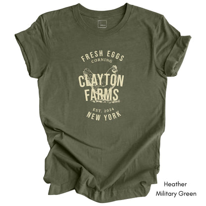 Custom Local Egg Farm Light Weight Jersey T-shirt