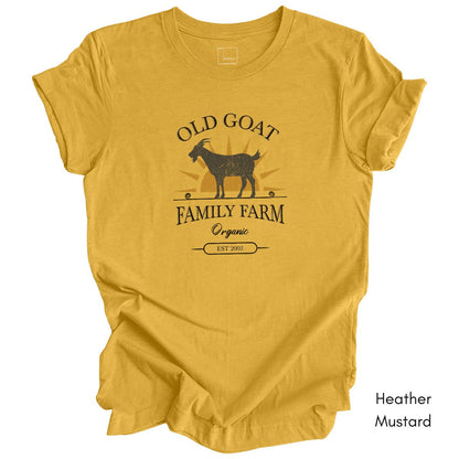 Custom Family Goat Farm Light Weight Unisex Jersey T-shirt