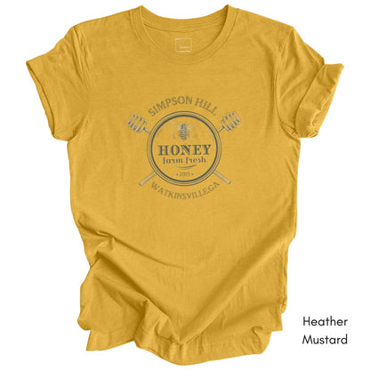 Custom Honeybee Farm Unisex Jersey Light Weight Tshirt