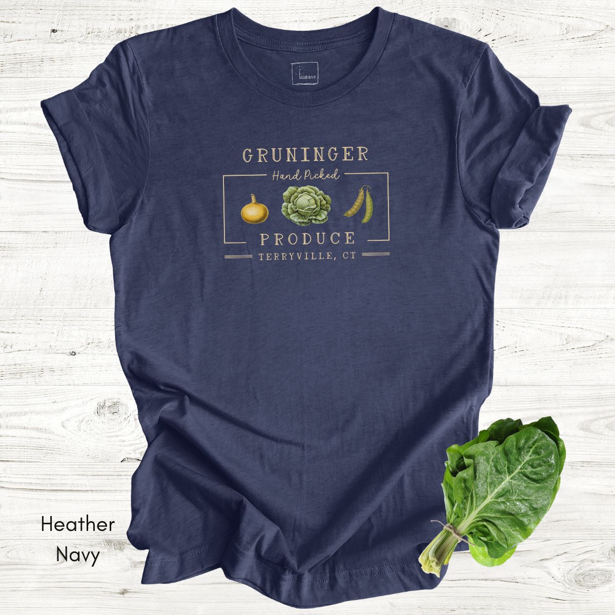Custom Vegetable Produce Farm Lightweight Jersey Unisex T-shirt