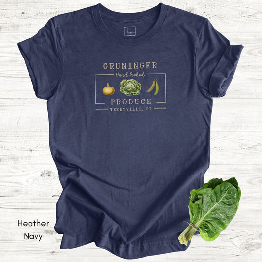 Custom Vegetable Produce Farm Lightweight Jersey Unisex T-shirt