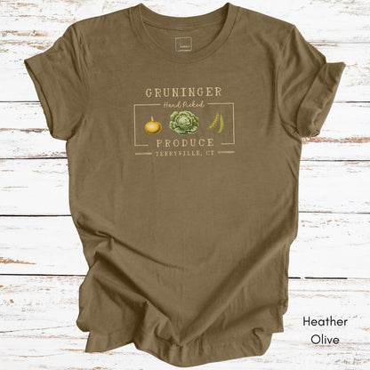 Custom Vegetable Produce Farm Lightweight Jersey Unisex T-shirt