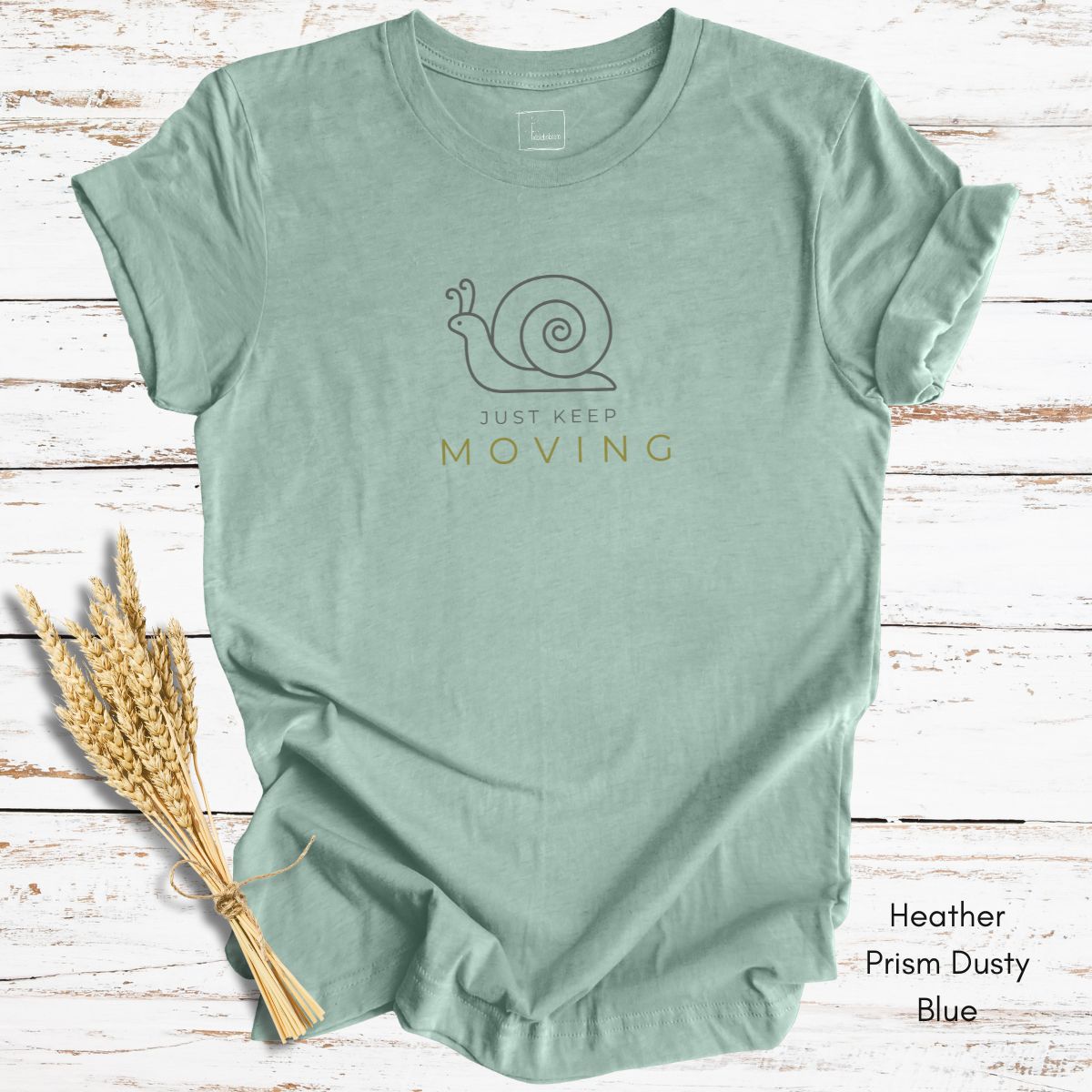 Just Keep Moving Light Weight Jersey T-shirt