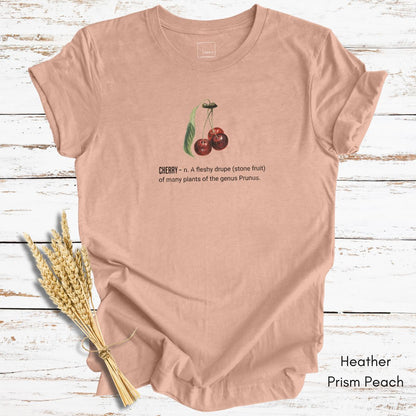 Cherry T-shirt Unisex Light Weight Tee