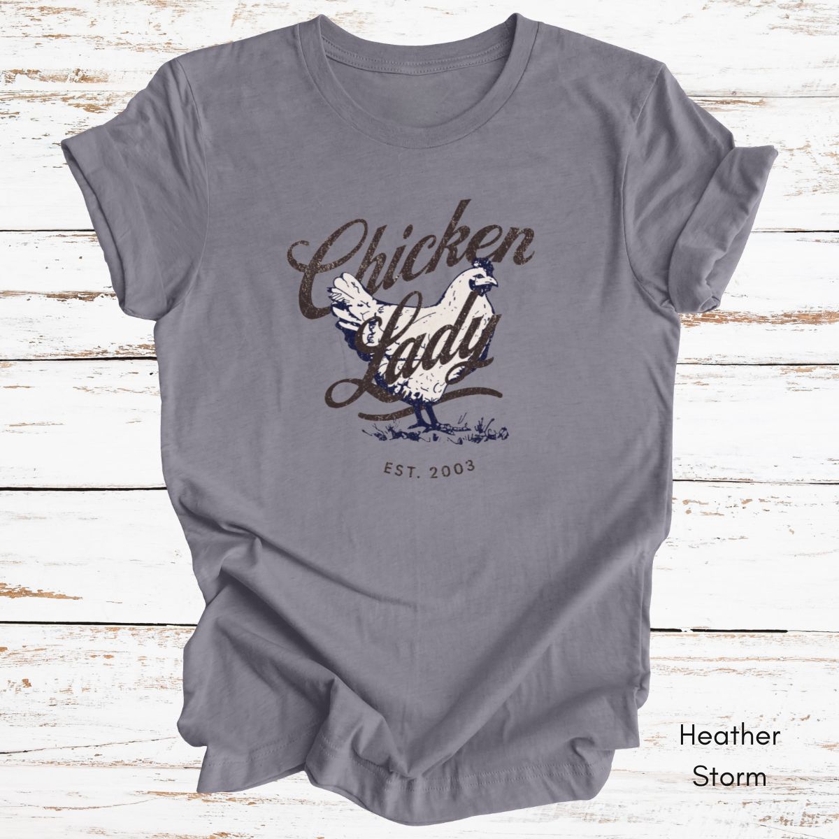 Chicken Lady Jersey Light Weight T-shirt