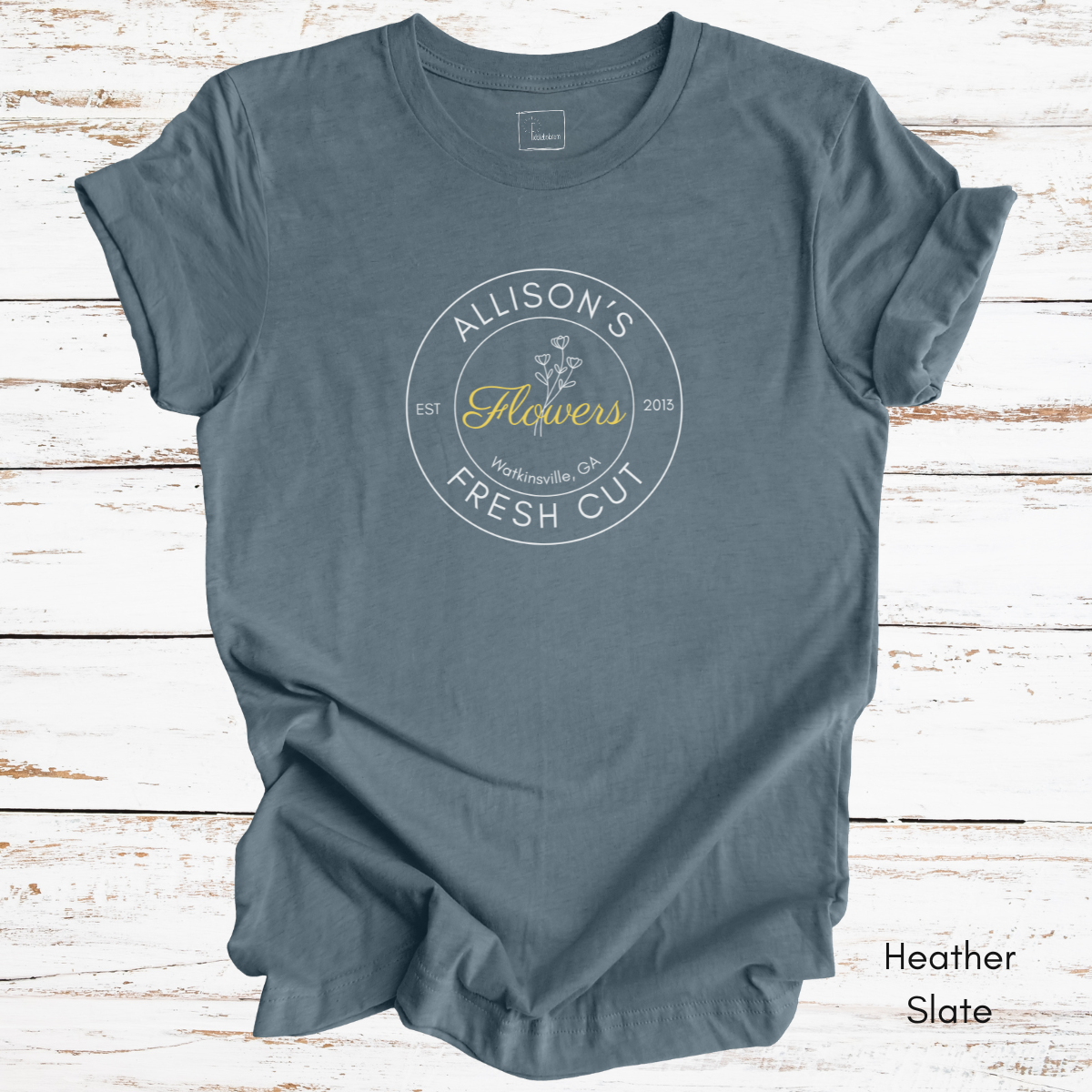 Custom Fresh Cut Flower Farm Light Weight Jersey T-shirt